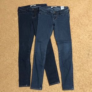 2 Pairs Hollister Jeans